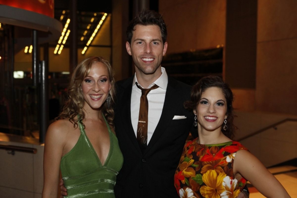 Elodie Gillett, Michael Lomenda and Alison Smyth at 